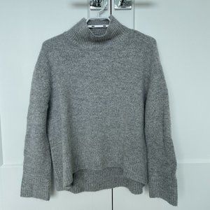 Oak + Fort mock neck oversized sweater